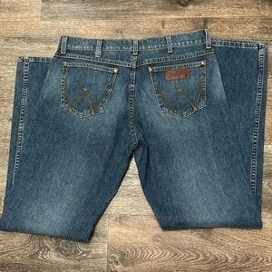 Men’s Wrangler Rooted jeans 36x34. Boot cut. Brand new.